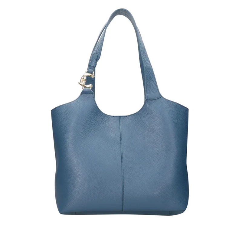 Borsa Donna a Spalla COCCINELLE Linea C-Easy Colore Deep Blue