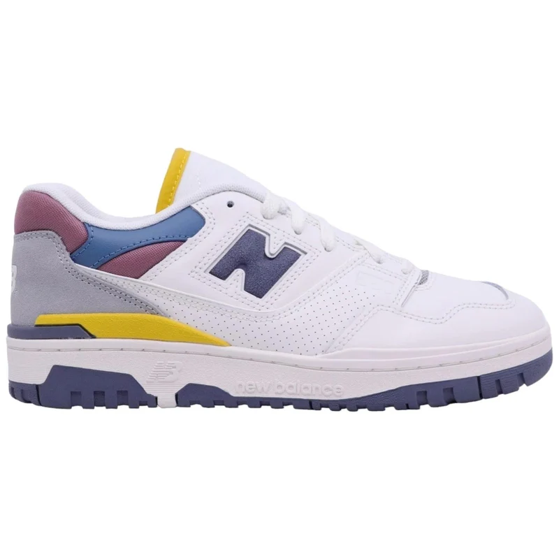 New Balance 550 sneaker unisex in pelle bianca