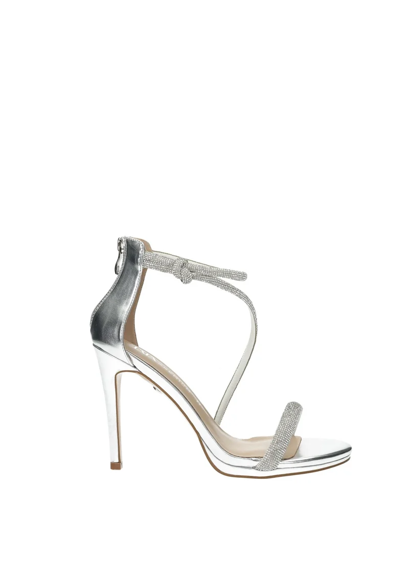 Sandali con listini strass