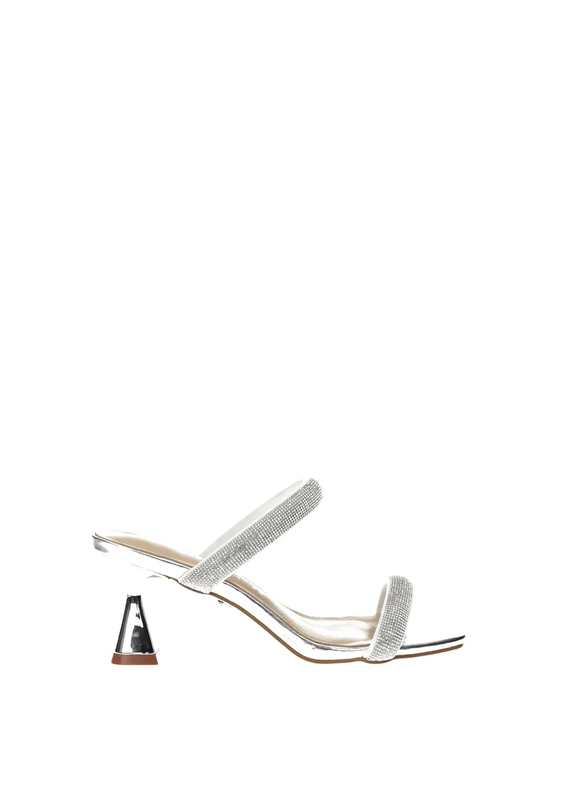 Sandali con listini strass