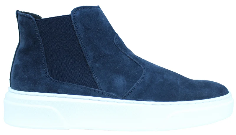 |ACS BEATLES SPORTIVO UOMO CAMOSCIO BLU|