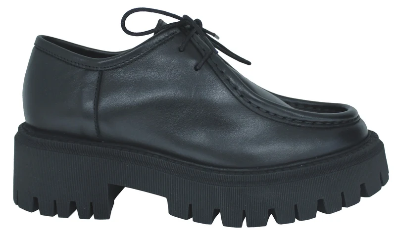 |ACS PARABOOT DONNA INGEGNERE PELLE NERA|