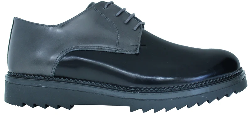 |ACS DERBY UOMO STRINGATA ABRASIVATA GRIGIO/NERO|