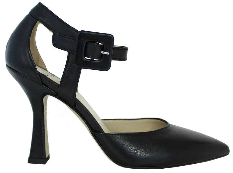 DECOLTE' DONNA PELLE NERA