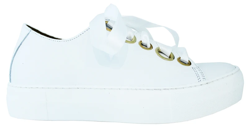 |SNEAKER DONNA PELLE BIANCA|