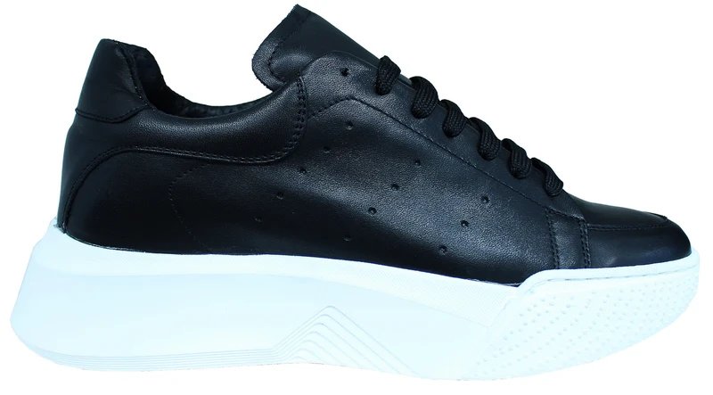 |ACS SNEAKER UOMO CROWN PELLE NERA|
