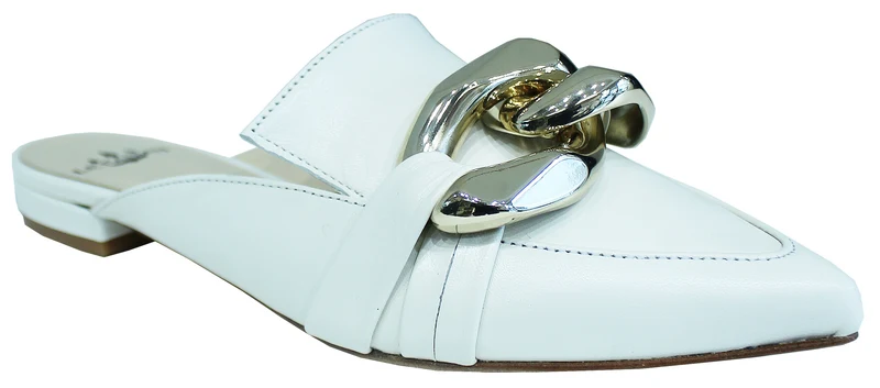|ACS SABOT MULE DONNA A PUNTA PELLE PANNA|