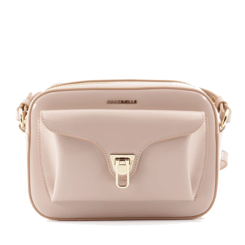 Borsa Donna a Tracolla COCCINELLE in Pelle Liscia Rosette linea Beat Soft Misura Small