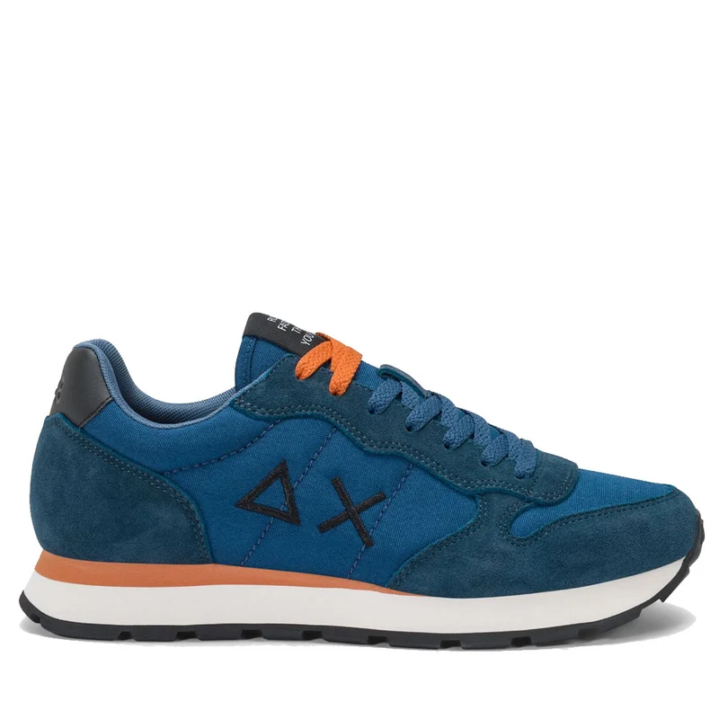 Scarpe Uomo Sun68 Sneakers Tom Solid Petrolio - Z45101