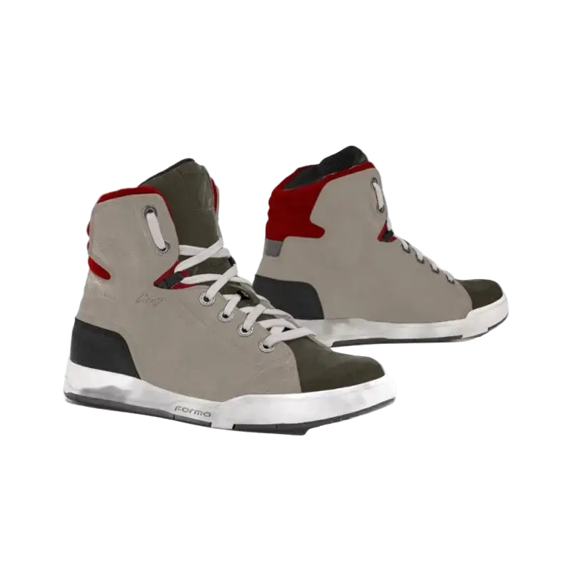Forma Swift Dry Urban Scarpe Da Moto Fango Grigio Colomba