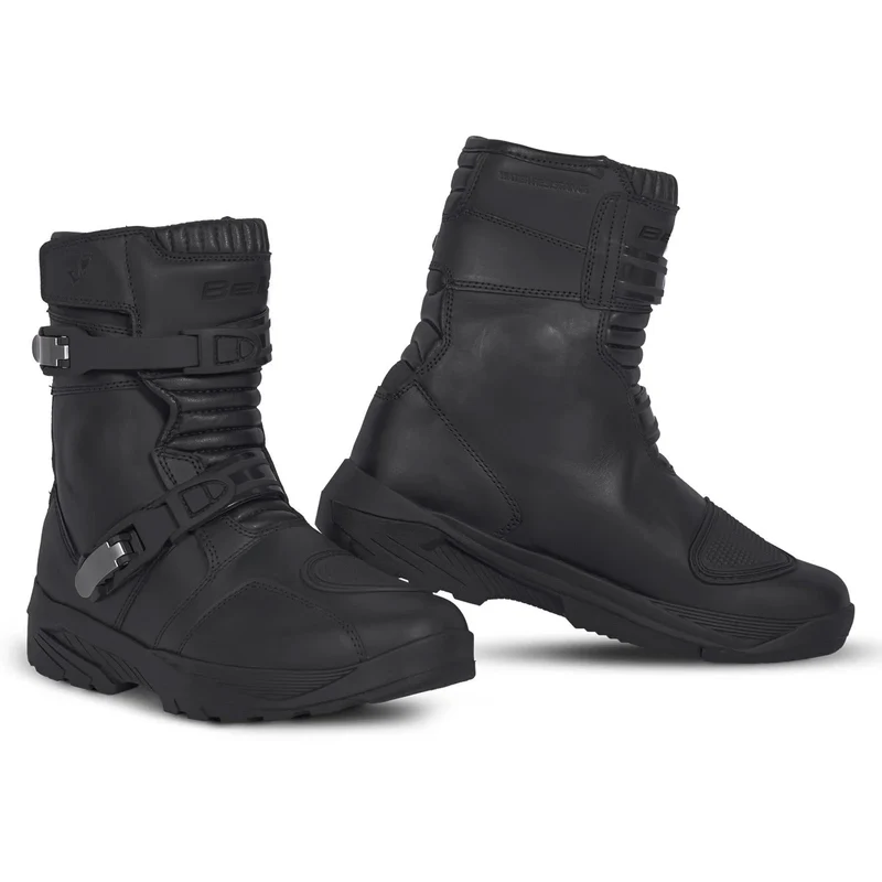 BELA JUNIOR PELLE STIVALI DI MOTO NERO