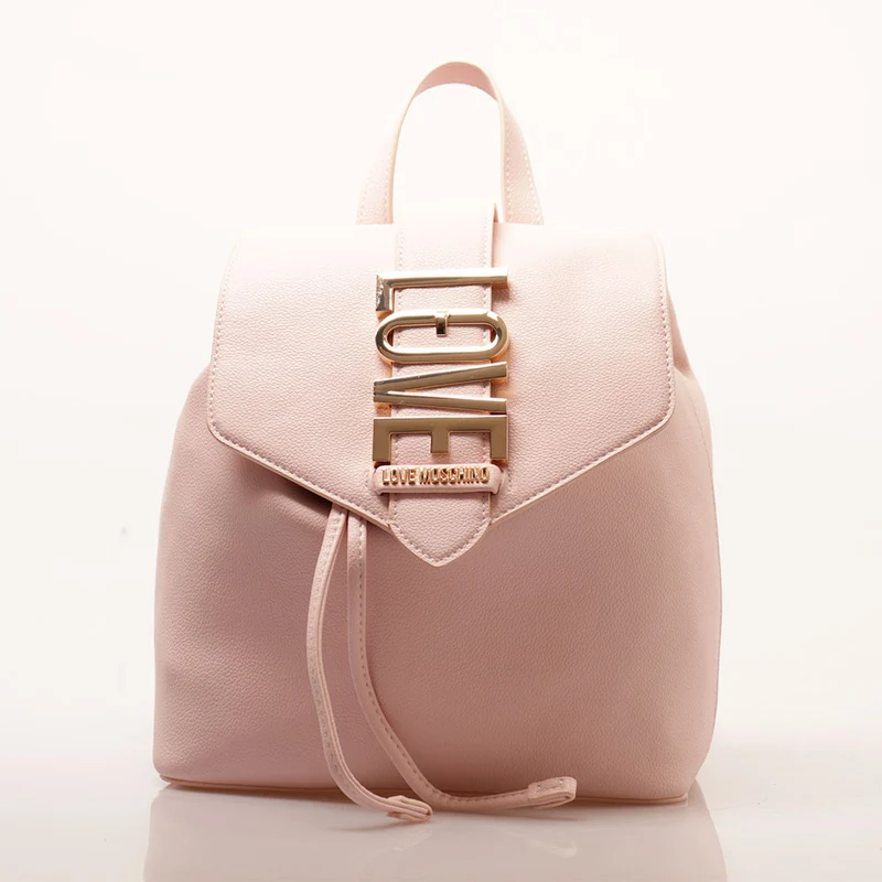Zaino Donna LOVE MOSCHINO linea Lovebug Rosa Cipria