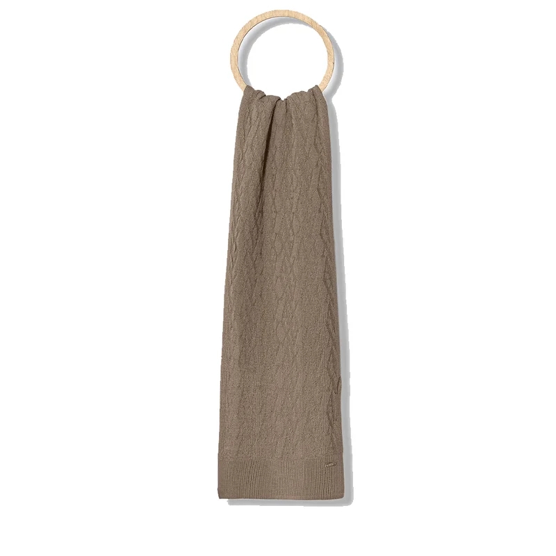 Sciarpa Donna ARMANI EXCHANGE in Misto Lana Colore Marrone