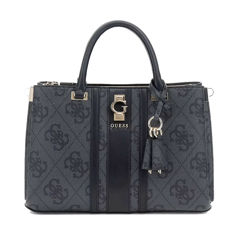 Borsa Donna a Mano GUESS Linea Erenia colore Coal Logo