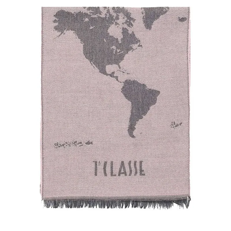 Sciarpa 30 x 180 cm 1A Classe Alviero Martini linea Geo Pieno Rosa Cipria S564
