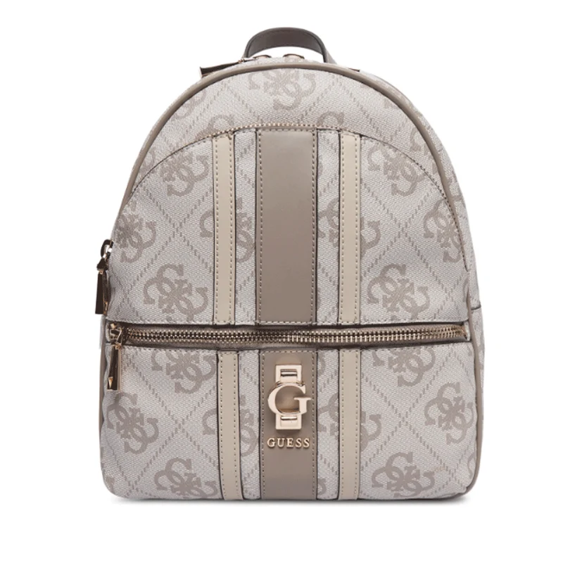 Zaino Donna GUESS Linea Erenia Colore Dark Taupe Logo Misura Grande