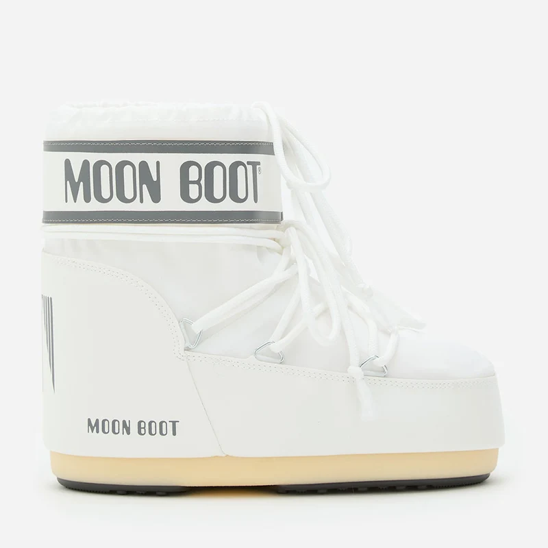 Stivali da Neve Donna MOON BOOT Icon Low in Nylon Bianco