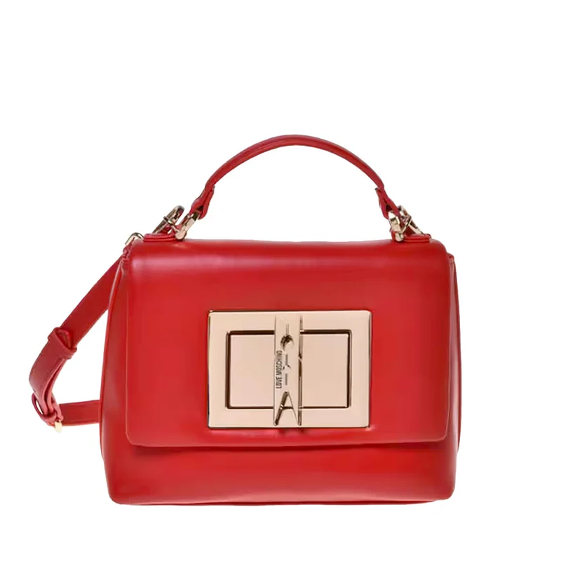 Borsa Donna a Mano LOVE MOSCHINO linea Clothespin Rosso