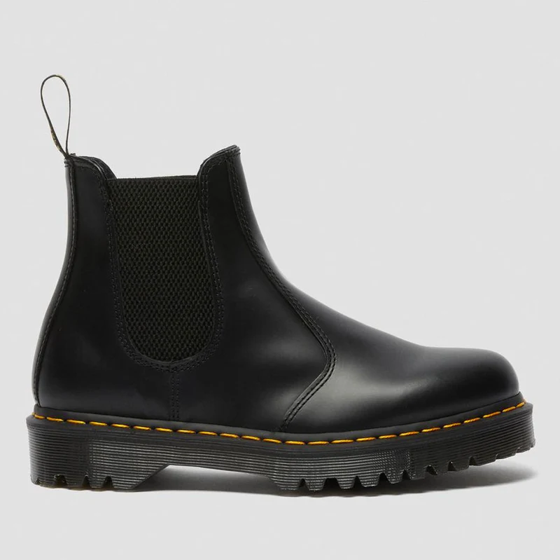 Scarpe DR. MARTENS Stivaletti Chelsea linea 2976 BEX in Pelle Nera