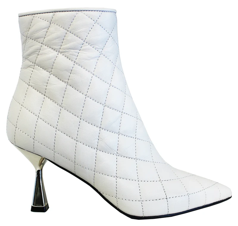 |TRONCHETTO DONNA PELLE BIANCO|