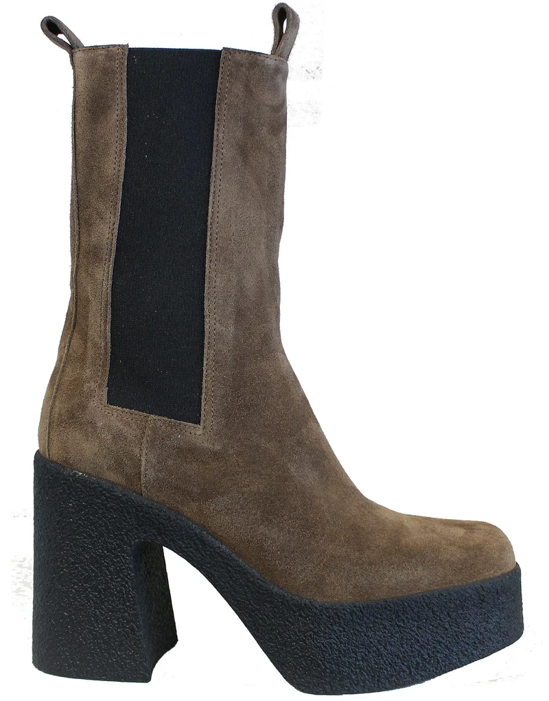 |TRONCHETTO DONNA CAMOSCIO RADICE|