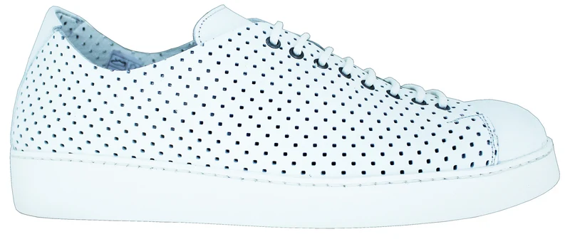 |ACS SNEAKER PELLE FORATA BIANCA|