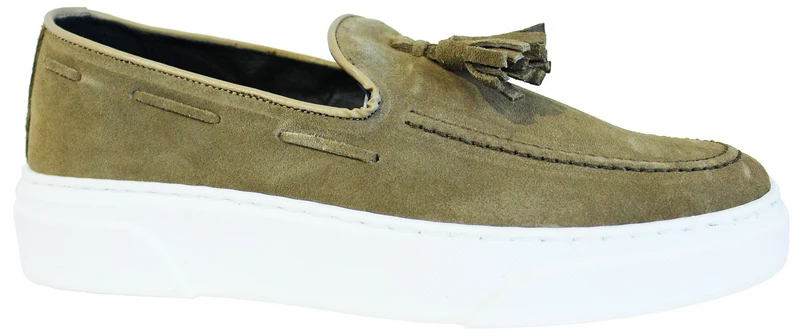 |ACS MOCASSINO SPORTIVO UOMO CAMOSCIO TORTORA|