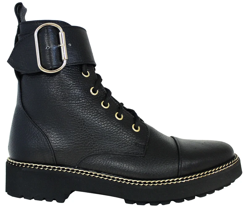 |STIVALETTO DONNA PELLE NERA|