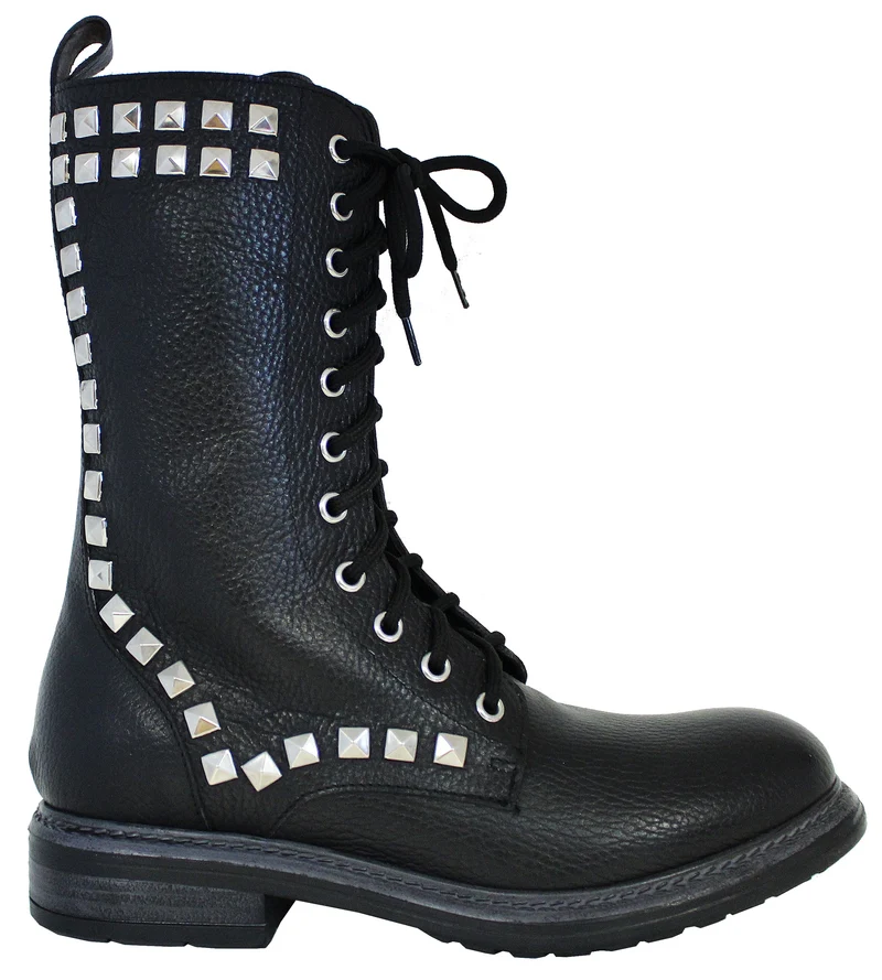 |ANFIBIO DONNA PELLE NERO|