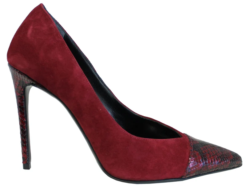 |DECOLTE' DONNA CAMOSCIO BORDEAUX|