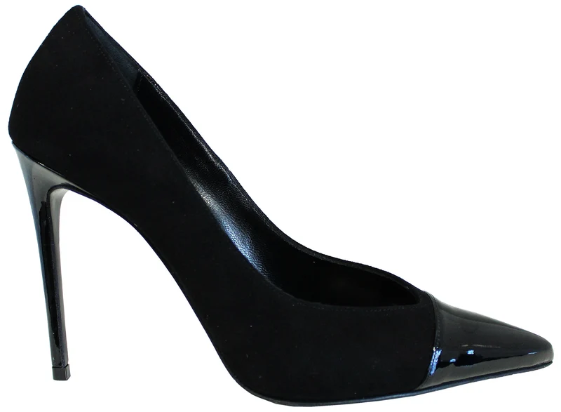 |DECOLTE' DONNA CAMOSCIO NERO|