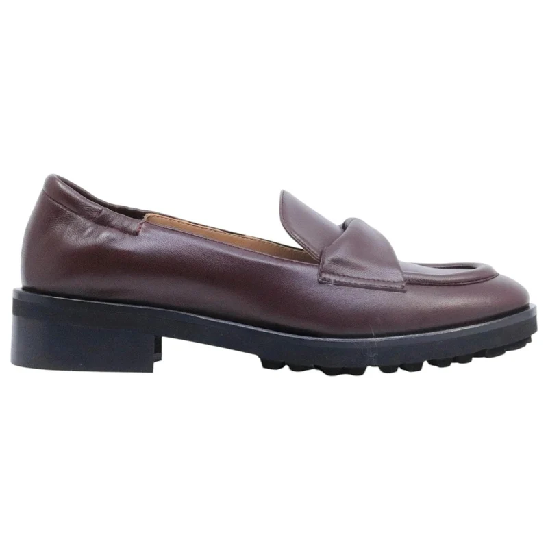 Mocassino donna Fabio Rusconi 2417 in pelle rosso vino