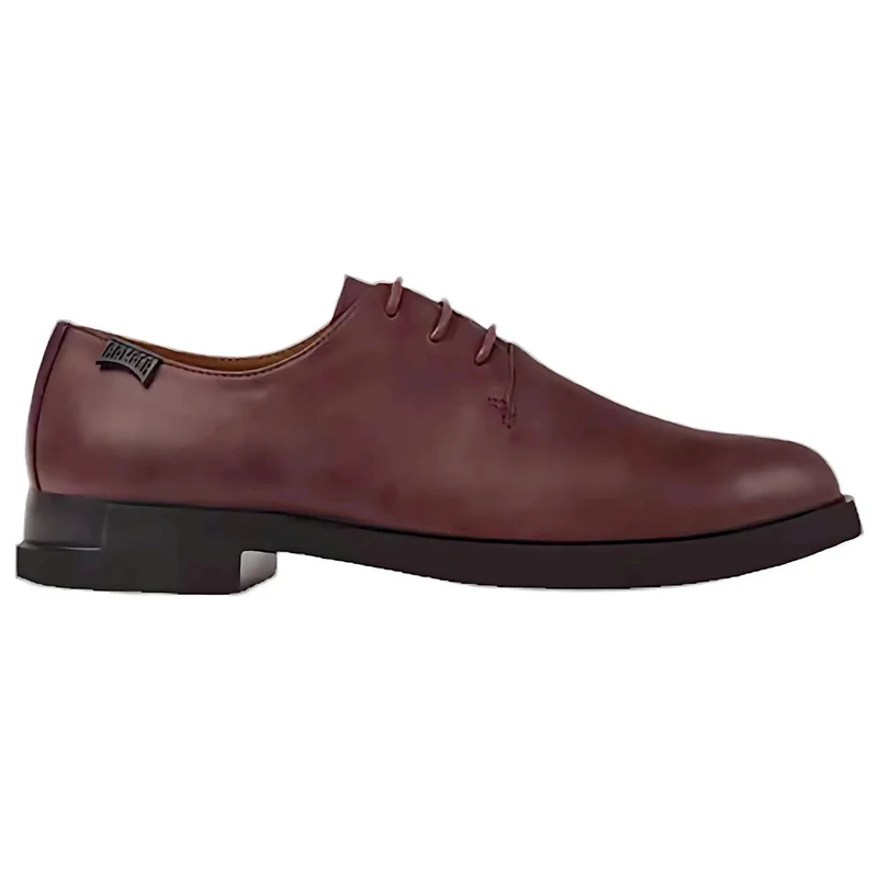 Camper Iman K200685-033 scarpa stringata donna in pelle bordeaux