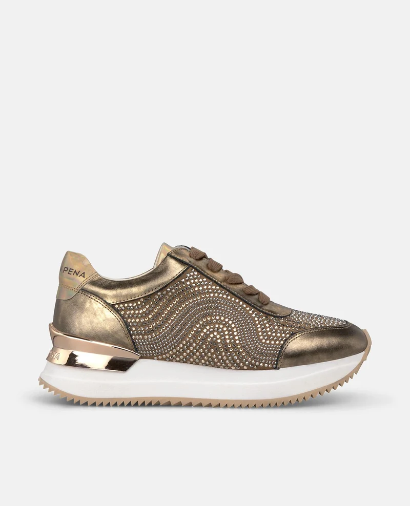 SNEAKER ESTAMPADA PEDRERÍA