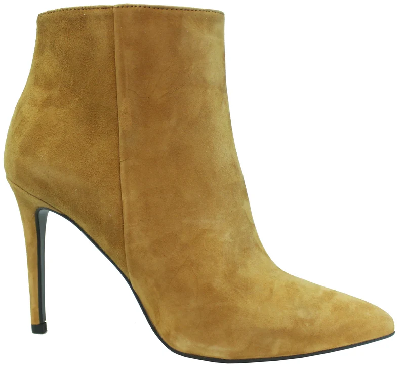 |TRONCHETTO DONNA CAMOSCIO OCRA|
