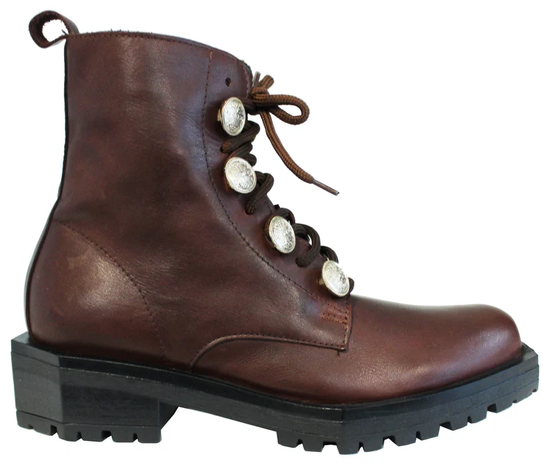 |ANFIBIO DONNA PELLE CANNELLA|