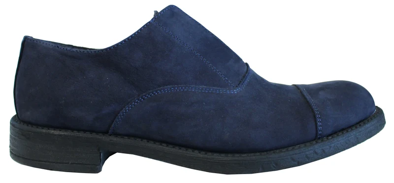 |OXFORD UOMO NABUK BLU|