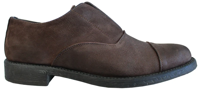 |OXFORD UOMO NABUK MARRONE|
