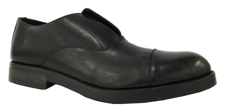 |OXFORD UOMO PELLE NERO|