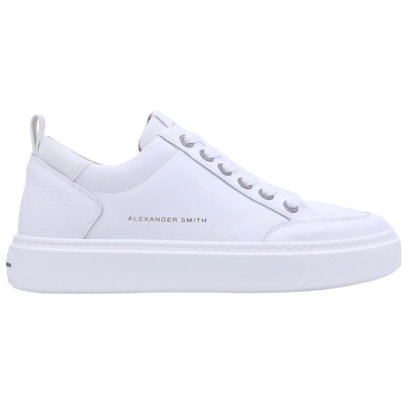 Sneaker uomo Alexander Smith Bond in pelle bianca