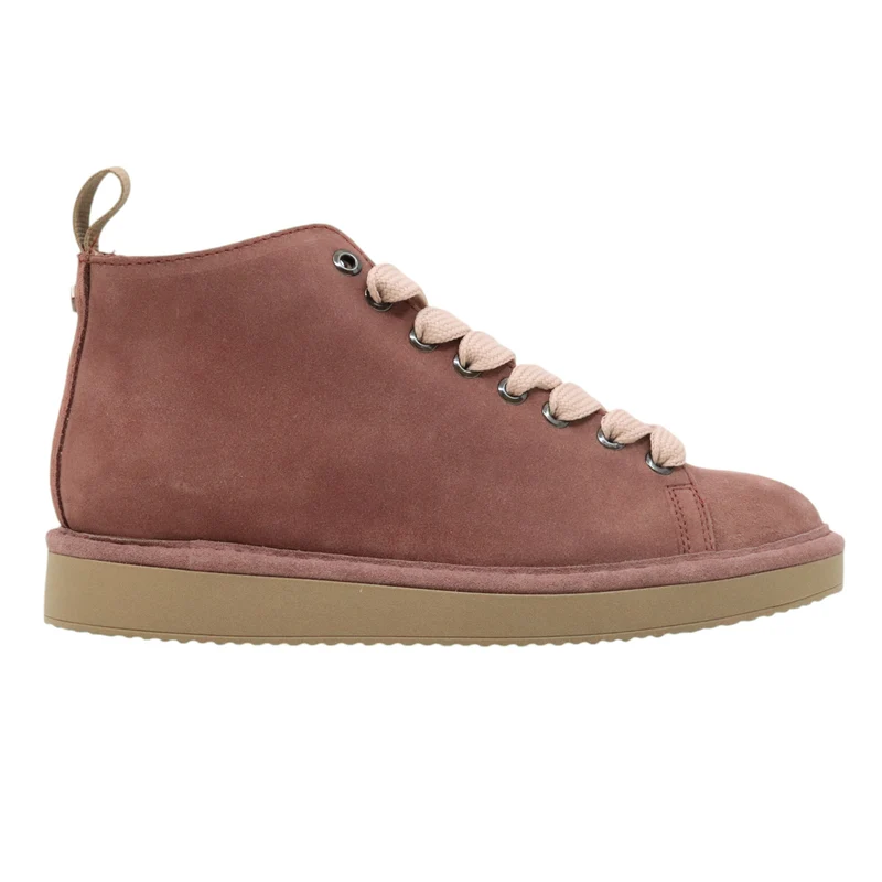 Panchic P001 W016 Ankle Boot Brownrose polacchino sneaker donna in camoscio