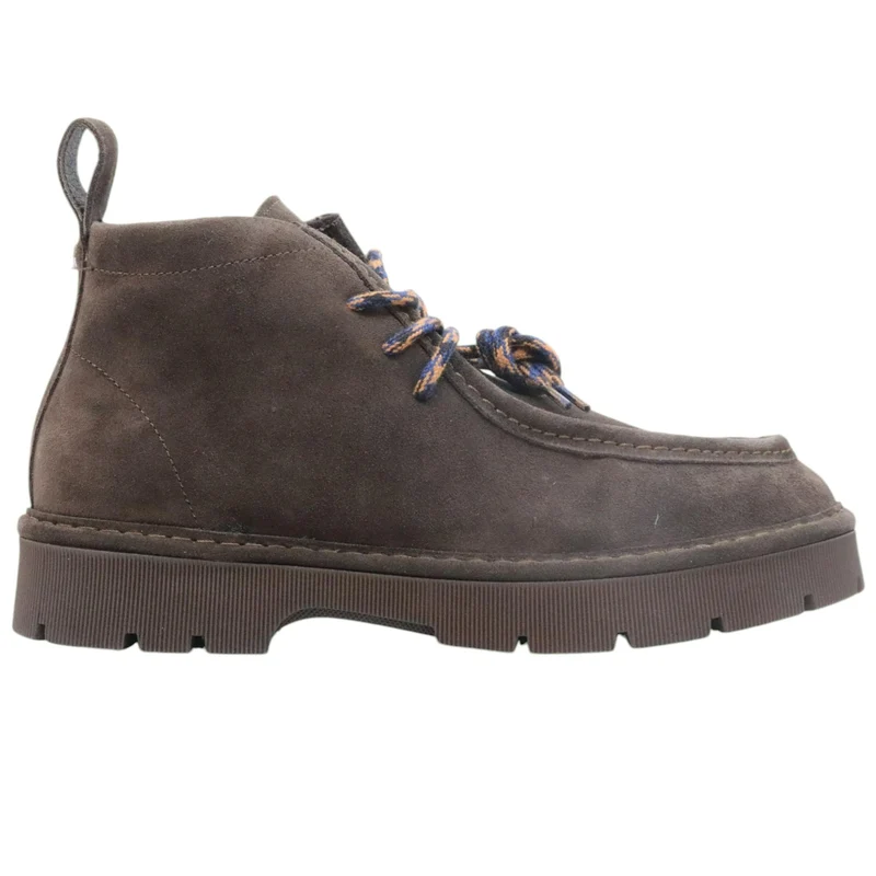 Polacchino uomo Panchic P99 in suede marrone ebano