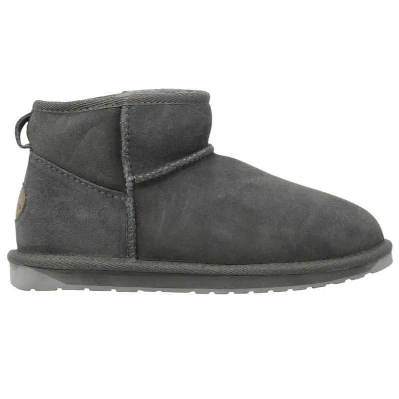 Emu Australia Stinger Micro stivaletti donna in montone grigio antracite