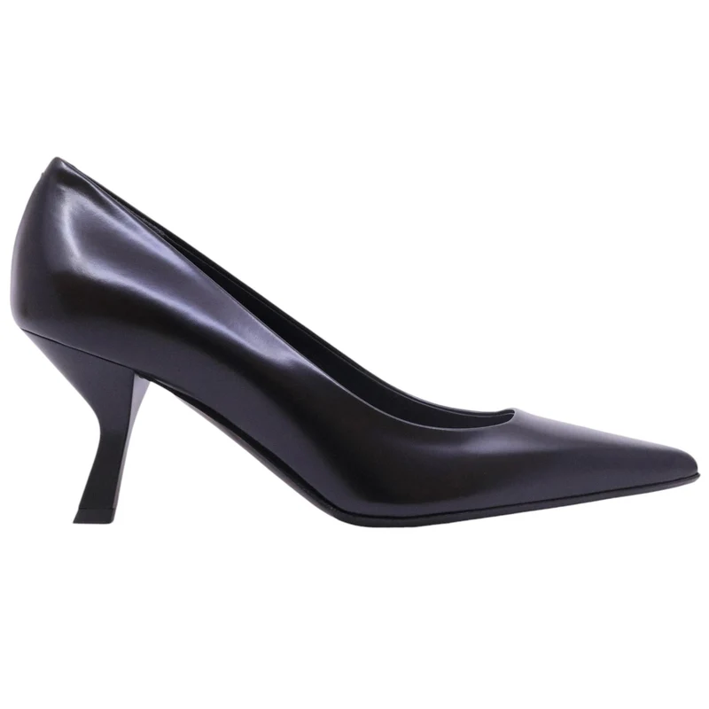 Décolleté donna Sergio Levantesi Kendra 5 in pelle nera