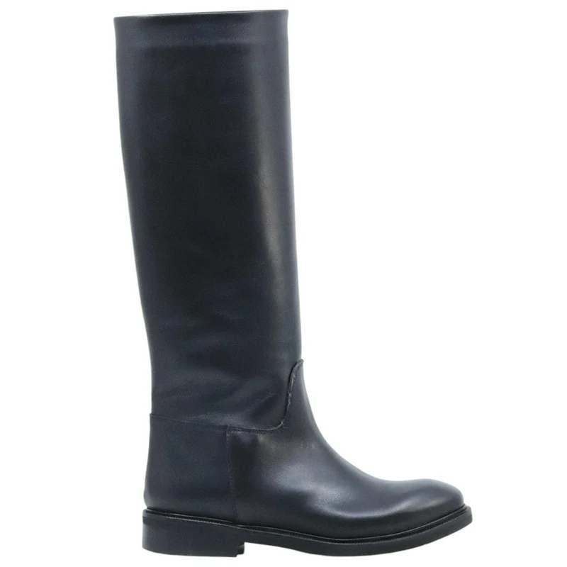 Stivale donna cavallerizzo Ranyé Cav in pelle nera