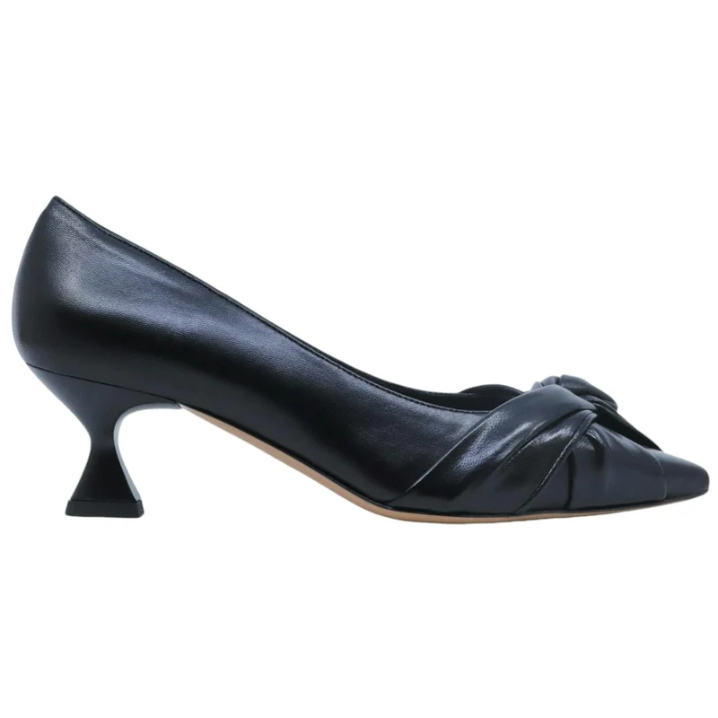 Décolleté donna The Seller SS109 in pelle nera