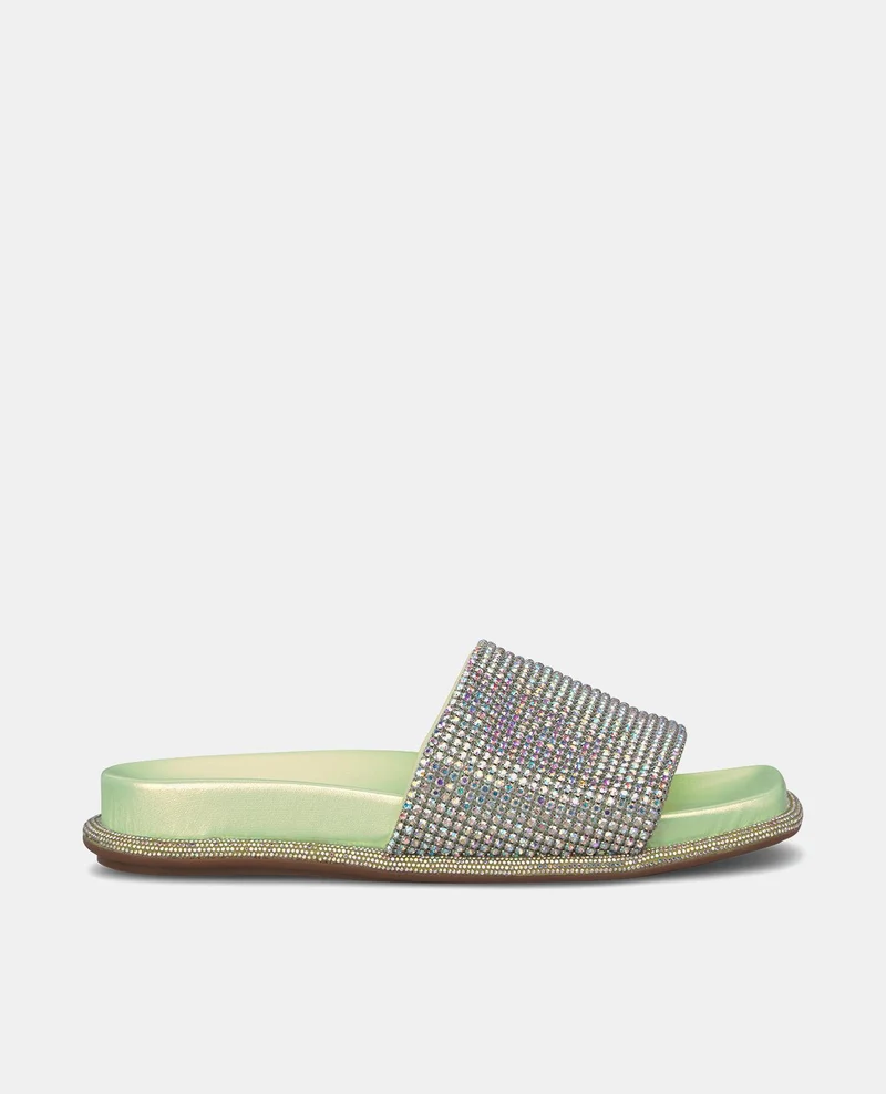 SANDALIA PLANA TIRA STRASS