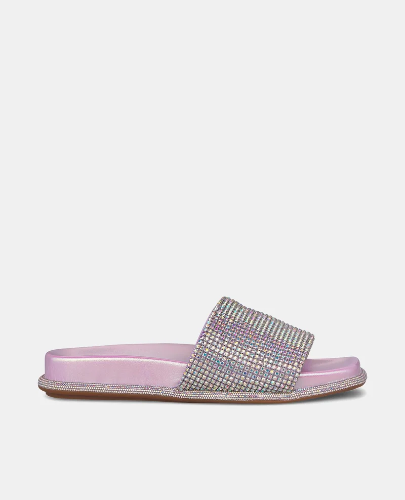 SANDALIA PLANA TIRA STRASS
