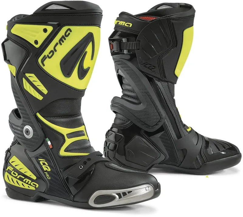 FORMA- BOTAS ICE PRO BLACK/GREY/YELLOWFLUO