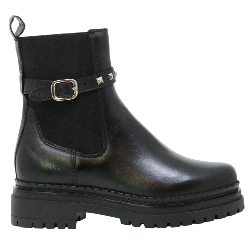 MJUS Deirde L97201 stivaletto donna in pelle nera.